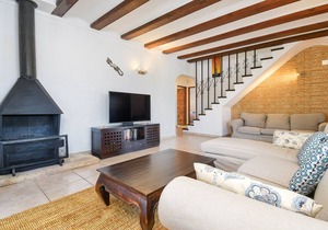 Rustic and classic villa in Javea, Costa Blanca, Spain with private pool for 4 persons in Javea