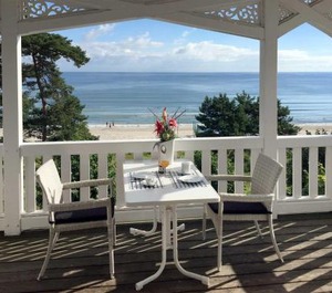 Strandvillen Binz Mit Meerblick Schlafzimmer Und Balkon Sv 