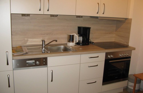 Norddeich Condo | Apartment directly on the beach in Norddeich Parking lot at the house