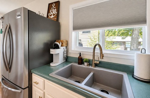 Falls of Rough House | Lakefront Retreat King Suite Covered Deck Firepits Sleeps 8