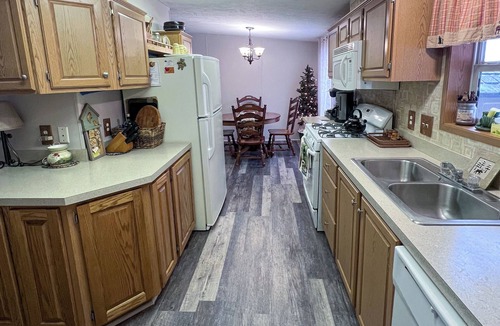 Confluence Cabin | Stream-Front Serenity: Relax with the family at this peaceful place to stay!