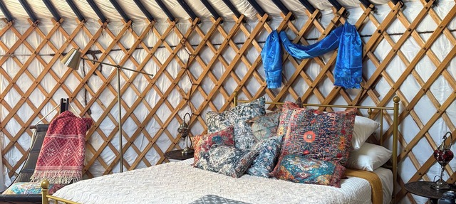 A Cosy Stay in an Authentic Mongolian Yurt! in South Algonquin