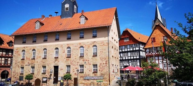 Apartment 'Historischer Marktplatz' with Wi-Fi in Spangenberg