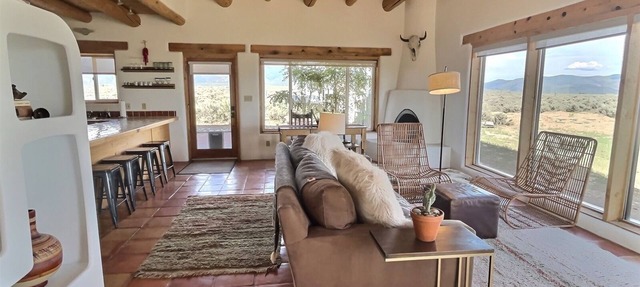 Custom Adobe Home 360º Mountain Views in El Prado