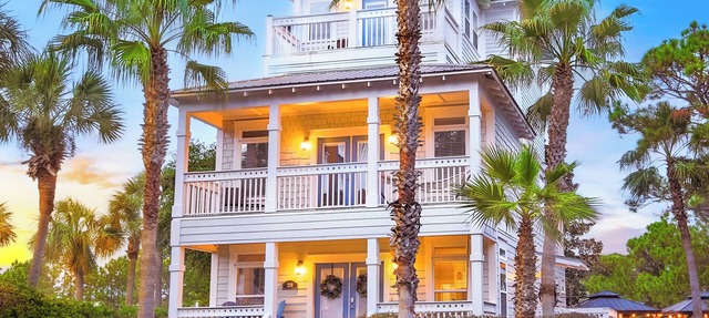 Golf Cart Included! Pvt Beach Access | Hot tub in Miramar Beach