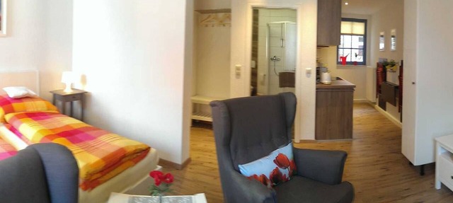 Home 6 poppy/2. OG links - apartments in the house to golden Schaar in Erfurt
