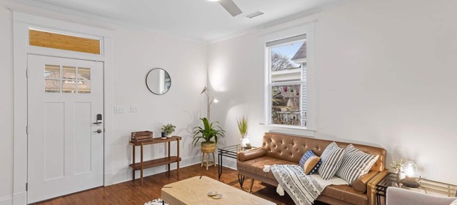 Luxurious + Spacious 3 BR In Midtown, LARGE backyard, Near food+Bar in Memphis
