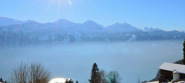 Panorama-Beatenberg: Luxurious holiday apartment with spectacular views in Beatenberg