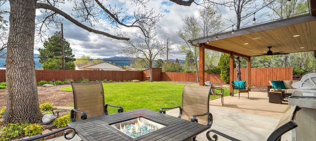 Peak View Palace- Mountain Views, Fire Table & Private Fenced in Yard in Colorado Springs