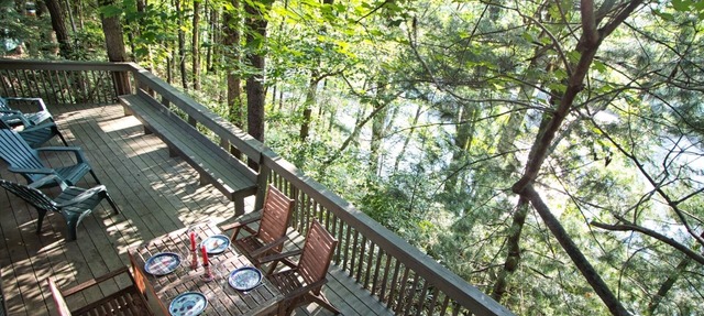 Riverside home in Trees w/Hot tub, Firepit at GAP in Confluence