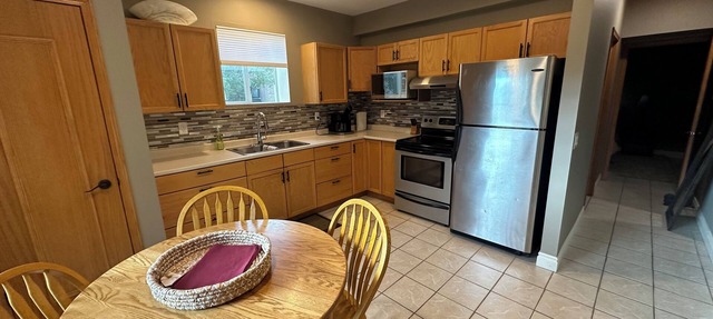 Separate sunny walk out basement suite in safe upscale neighborhood. Pets ok/fee in Calgary