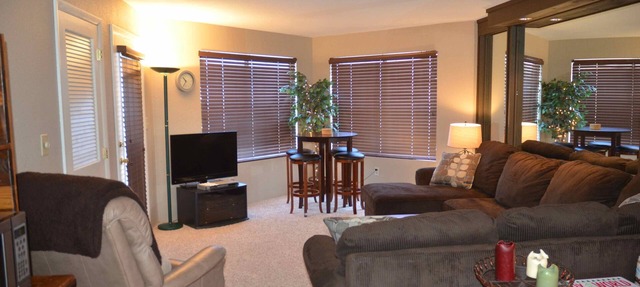 Ski in Ski Out, Seven Springs, 1 BR, 1 Bath, Balcony, on Slopes, Clean. in Seven Springs