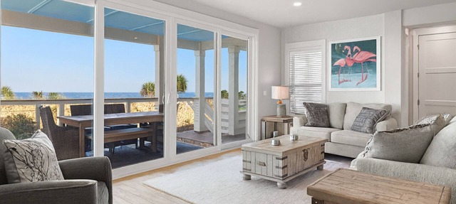 Spacious and Modern Beachfront Home with Direct Beach Access in Palm Coast