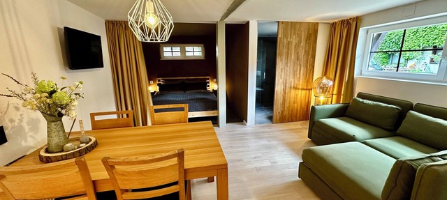 Studio Elfenblume im EG des Bio-garten B&B Kastanienhof vor den Toren Erfurts in Erfurt