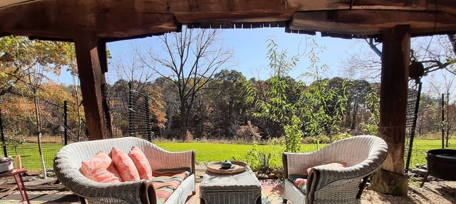 Tranquility and charm in a converted antique barn in Gibsonia