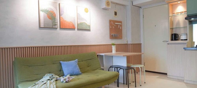 Pleasant White 3Br At Bassura City Apartment in Jakarta