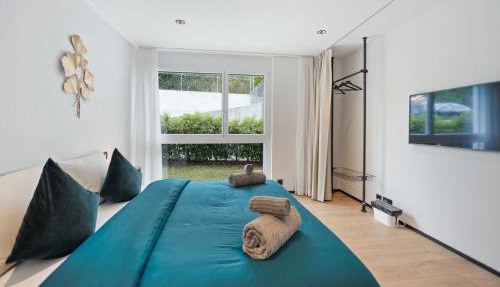 The R Apartment Zugerberg - EV Wallbox - Terrasse in Geroldswil